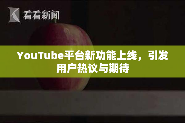 YouTube平台新功能上线，引发用户热议与期待