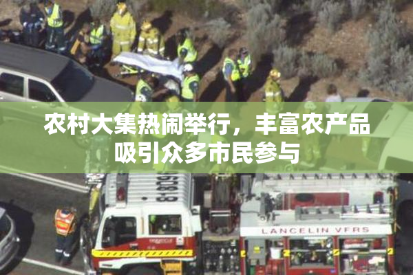 农村大集热闹举行，丰富农产品吸引众多市民参与