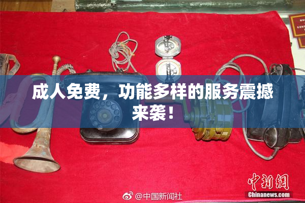 成人免费，功能多样的服务震撼来袭！