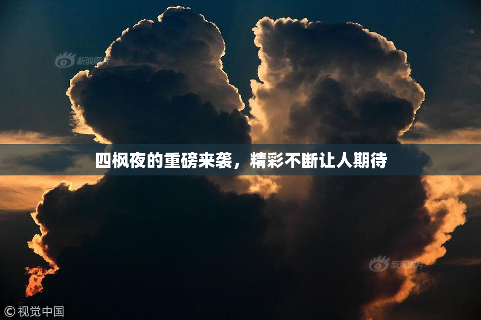 四枫夜的重磅来袭，精彩不断让人期待
