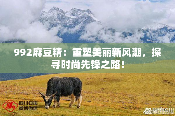 992麻豆精：重塑美丽新风潮，探寻时尚先锋之路！