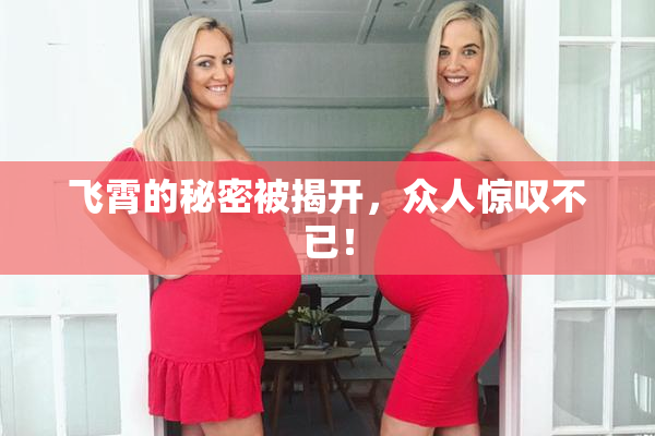 飞霄的秘密被揭开，众人惊叹不已！