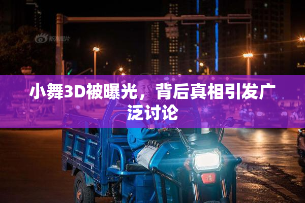 小舞3D被曝光，背后真相引发广泛讨论