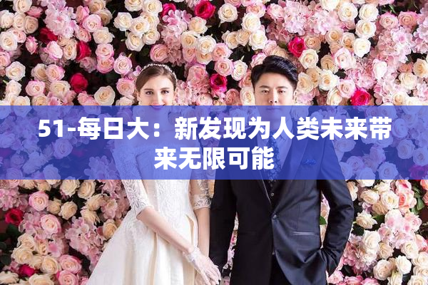 51-每日大：新发现为人类未来带来无限可能