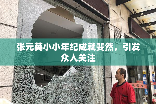 张元英小小年纪成就斐然，引发众人关注