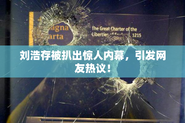 刘浩存被扒出惊人内幕，引发网友热议！