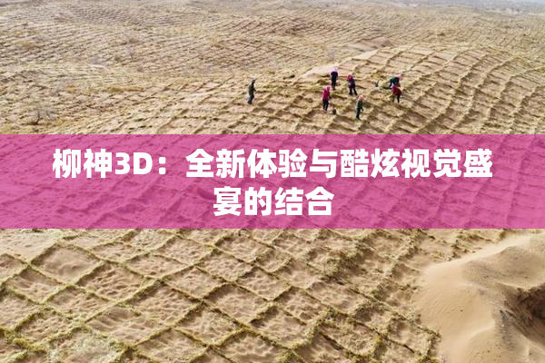 柳神3D：全新体验与酷炫视觉盛宴的结合