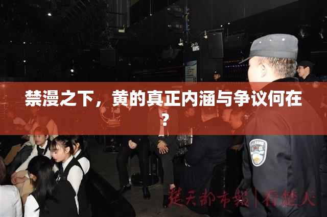 禁漫之下，黄的真正内涵与争议何在？
