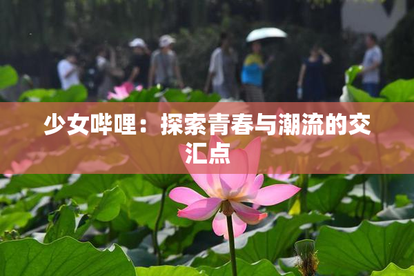 少女哔哩：探索青春与潮流的交汇点