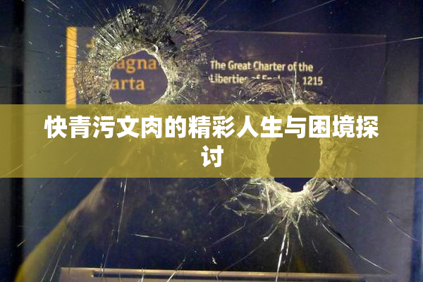 快青污文肉的精彩人生与困境探讨