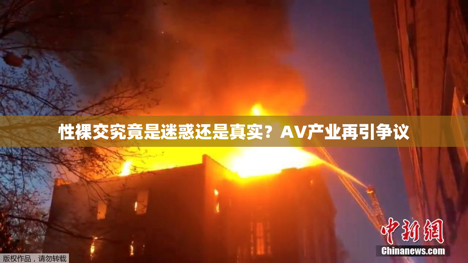 性裸交究竟是迷惑还是真实？AV产业再引争议