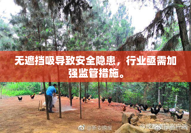 无遮挡吸导致安全隐患，行业亟需加强监管措施。