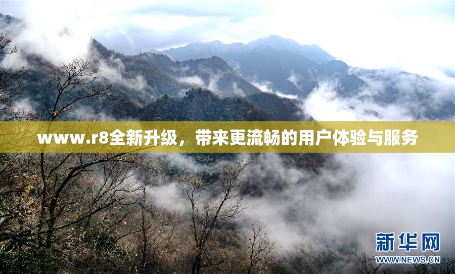 www.r8全新升级，带来更流畅的用户体验与服务