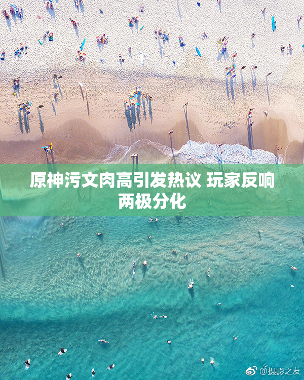 原神污文肉高引发热议 玩家反响两极分化
