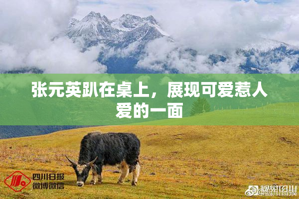 张元英趴在桌上，展现可爱惹人爱的一面
