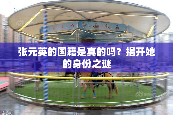 张元英的国籍是真的吗？揭开她的身份之谜