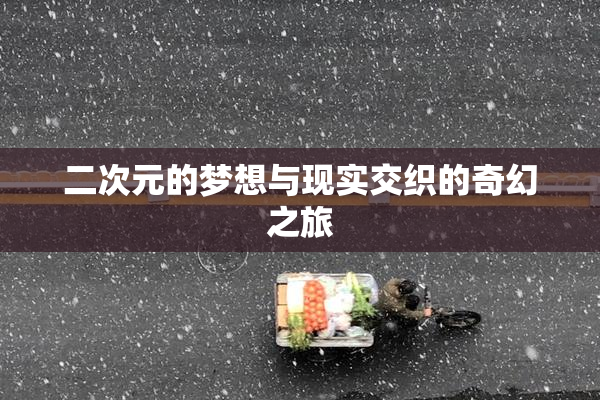 二次元的梦想与现实交织的奇幻之旅