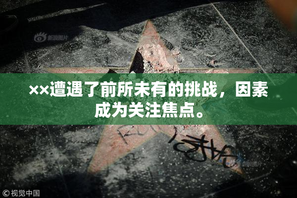 ××遭遇了前所未有的挑战，因素成为关注焦点。