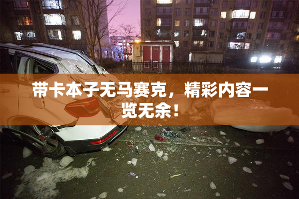 带卡本子无马赛克，精彩内容一览无余！