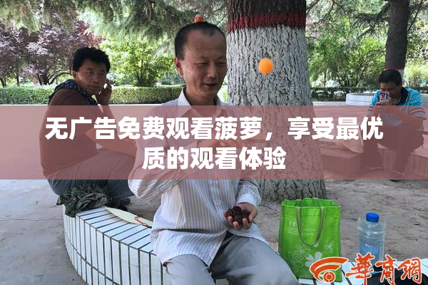 无广告免费观看菠萝，享受最优质的观看体验