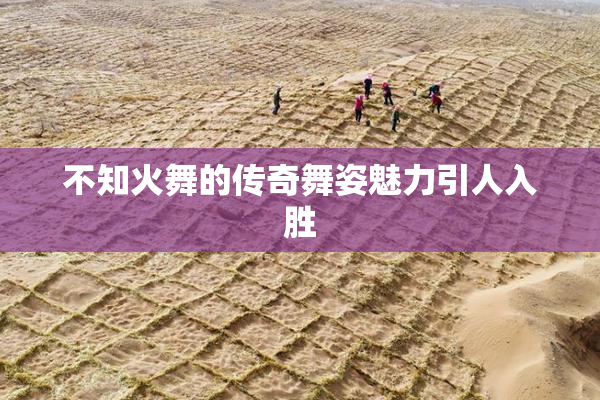 不知火舞的传奇舞姿魅力引人入胜