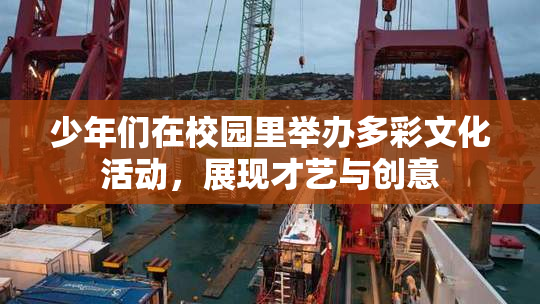 少年们在校园里举办多彩文化活动，展现才艺与创意