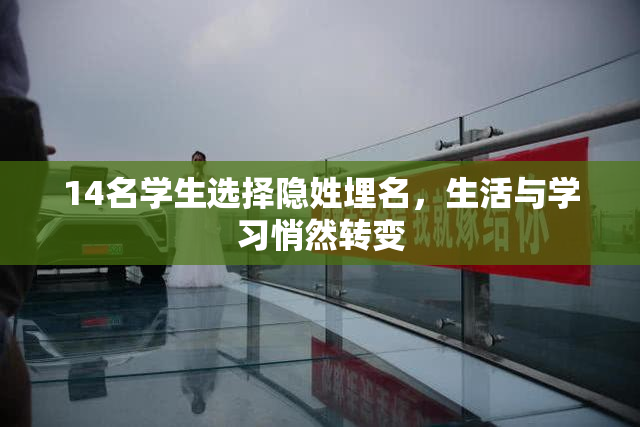 14名学生选择隐姓埋名，生活与学习悄然转变