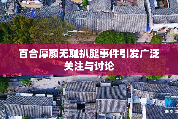 百合厚颜无耻扒腿事件引发广泛关注与讨论