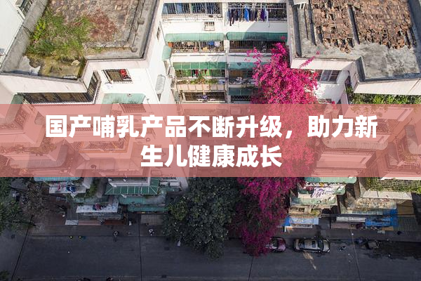 国产哺乳产品不断升级，助力新生儿健康成长