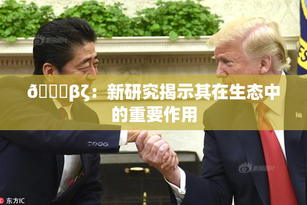 👙βζ：新研究揭示其在生态中的重要作用