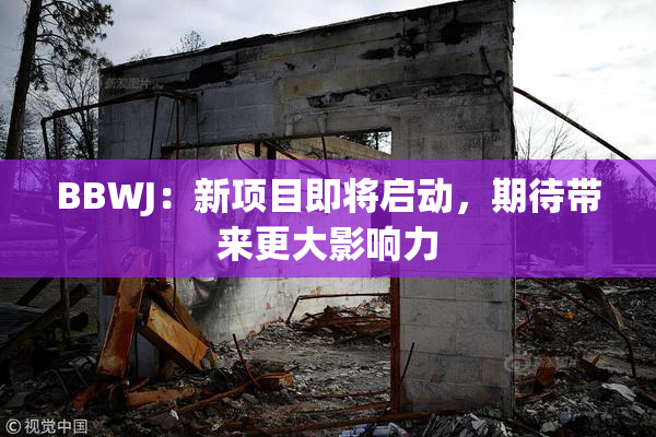 BBWJ：新项目即将启动，期待带来更大影响力