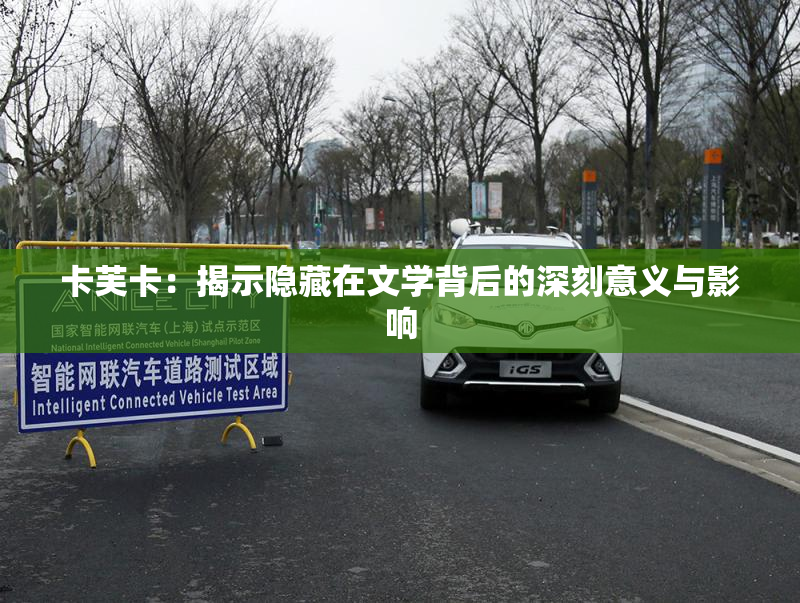 卡芙卡：揭示隐藏在文学背后的深刻意义与影响