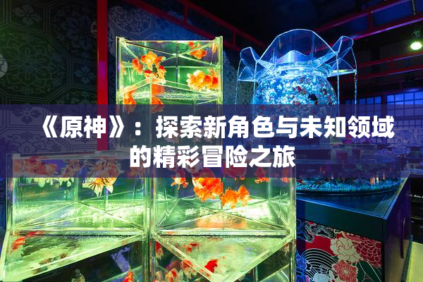 《原神》：探索新角色与未知领域的精彩冒险之旅