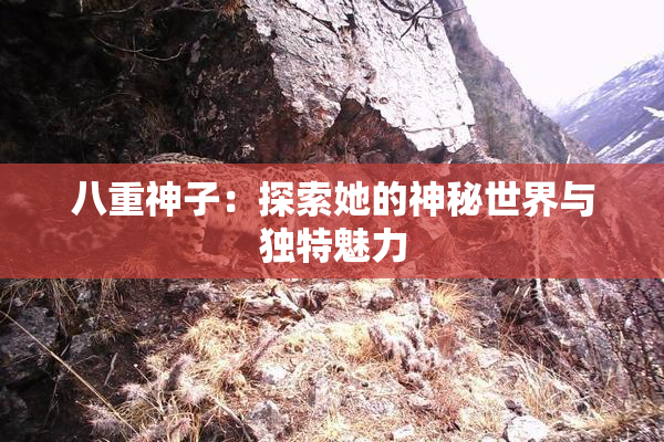 八重神子：探索她的神秘世界与独特魅力