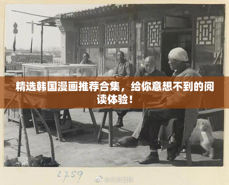 精选韩国漫画推荐合集，给你意想不到的阅读体验！