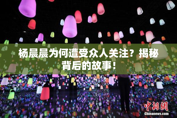 杨晨晨为何遭受众人关注？揭秘背后的故事！