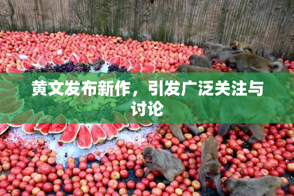 黄文发布新作，引发广泛关注与讨论