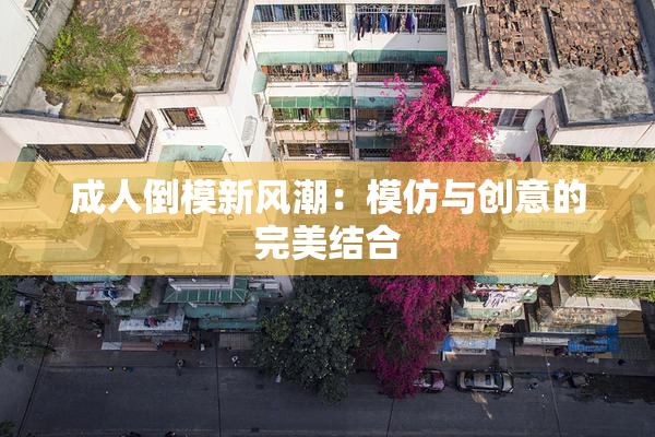 成人倒模新风潮：模仿与创意的完美结合