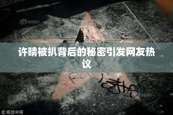 许晴被扒背后的秘密引发网友热议