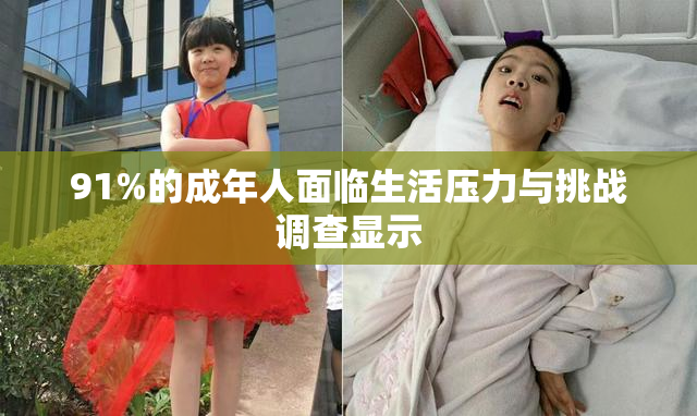 91%的成年人面临生活压力与挑战调查显示