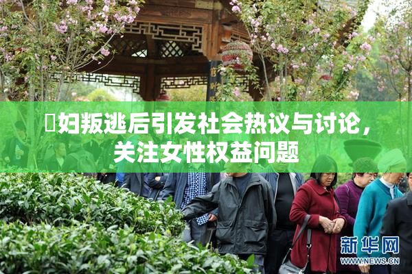 婬妇叛逃后引发社会热议与讨论，关注女性权益问题