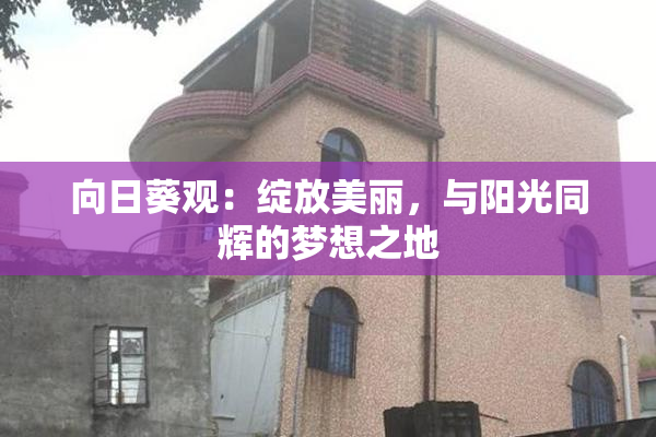 向日葵观：绽放美丽，与阳光同辉的梦想之地