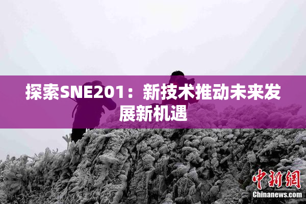 探索SNE201：新技术推动未来发展新机遇