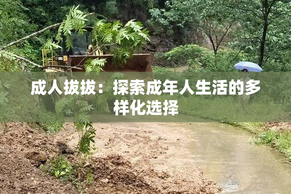 成人拔拔：探索成年人生活的多样化选择