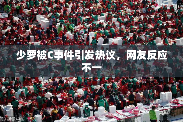 少萝被C事件引发热议，网友反应不一