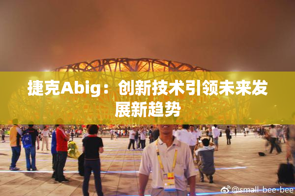 捷克Abig：创新技术引领未来发展新趋势