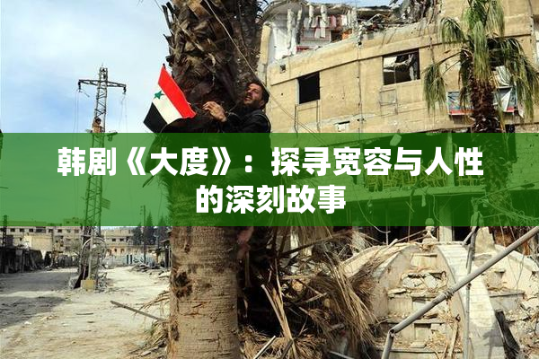 韩剧《大度》：探寻宽容与人性的深刻故事