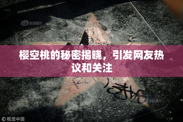 樱空桃的秘密揭晓，引发网友热议和关注