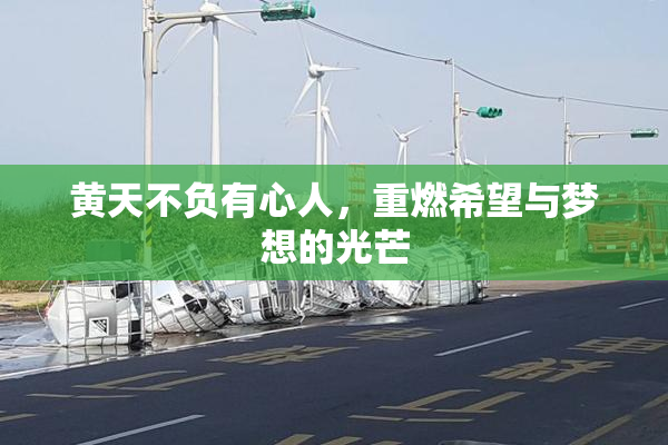 黄天不负有心人，重燃希望与梦想的光芒