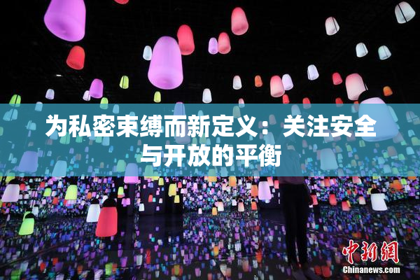 为私密束缚而新定义：关注安全与开放的平衡